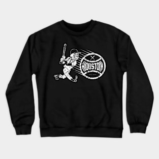 Houston White Crewneck Sweatshirt